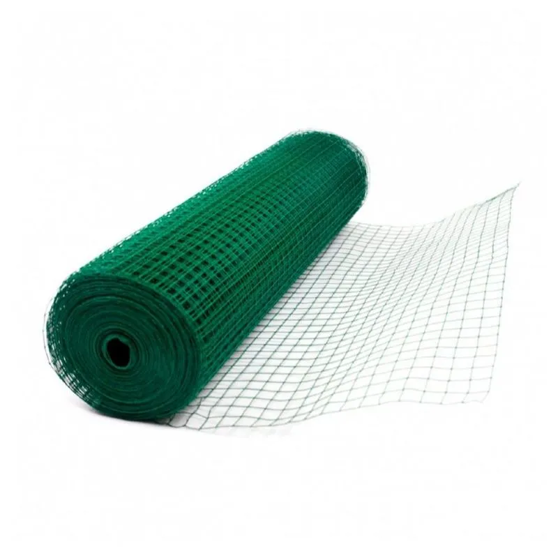 Malla cuadrada plastificada