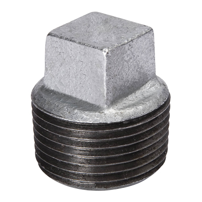 Tapón macho galvanizado