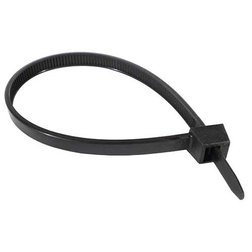 Precinto de nylon color negro