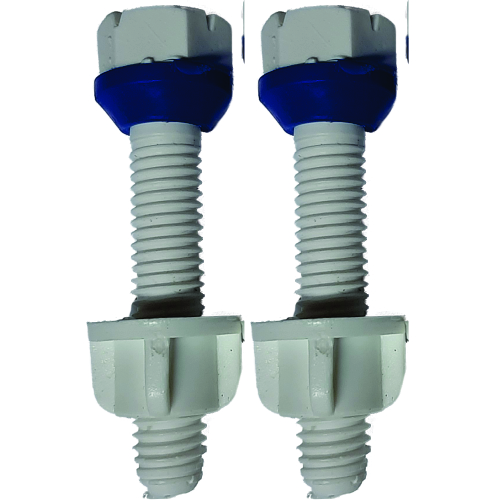 Par de pernos plástico tb para inodoro