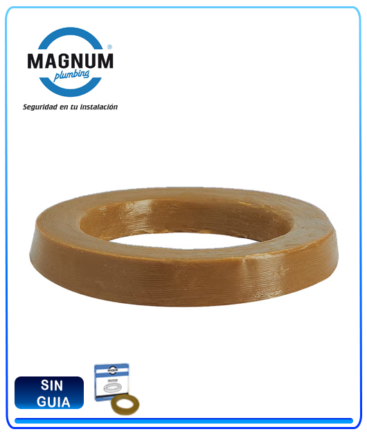 Anillo de cera para inodoro simple