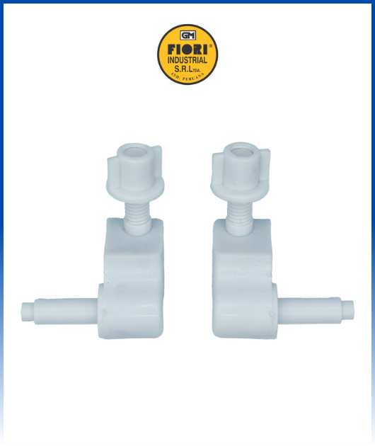 Bisagra para asiento one piece pesada blanco