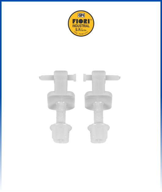 Bisagras para asiento pesado elongado blanco