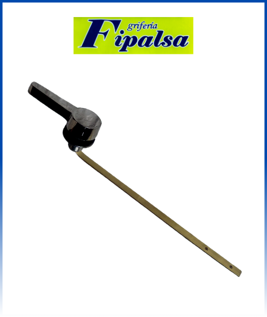 Manubrio bronce cromado