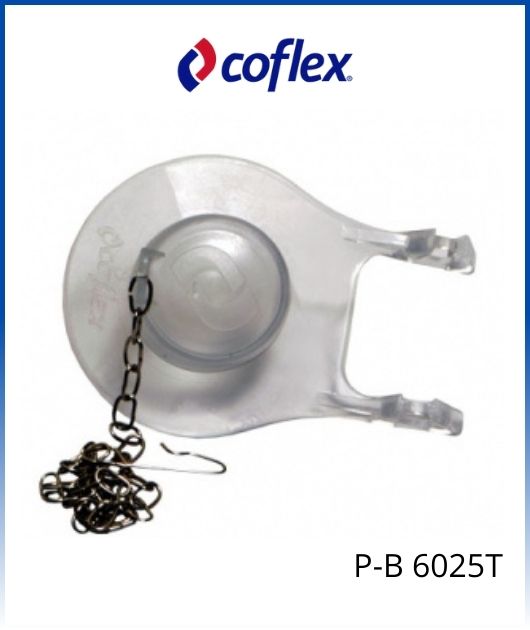 Pera de descarga transparente de pvc