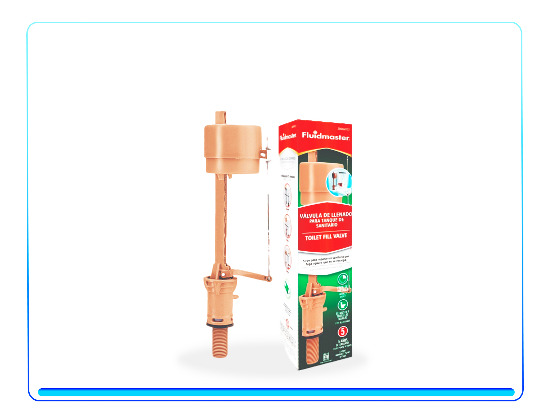 Repuesto de inodoro válvula de entrada ajustable antisifon