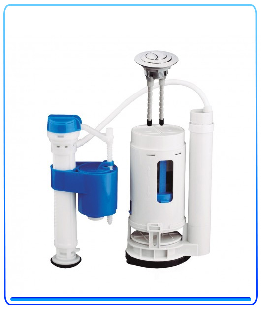 Sistema para inodoro one piece con boton sup