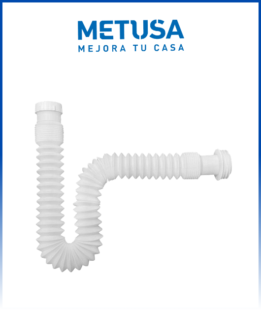 Trampa flex 75cm con conector sol