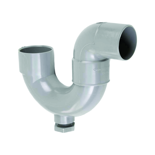 Trampa "P" desague 2" con regulador