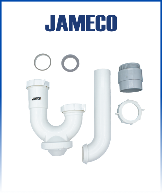 Trampla plástica 1 1/2 “ con registro