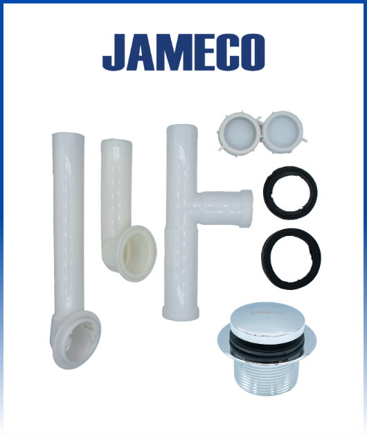 Desague para tine ezy touch cromado pvc caja estándar