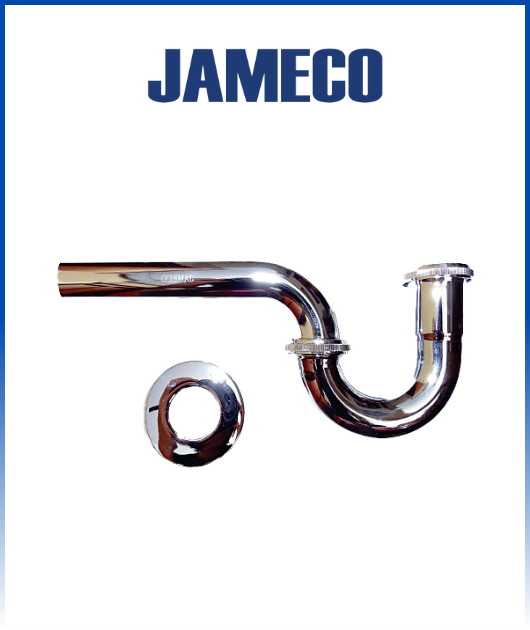 Trampa "P" 1 1/4” para lavatorio largo 36cm