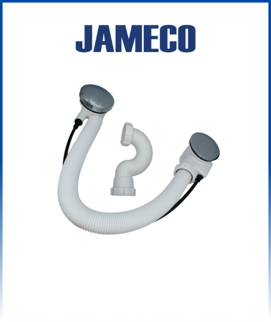 Desague para tina cable todo plástico con trampa