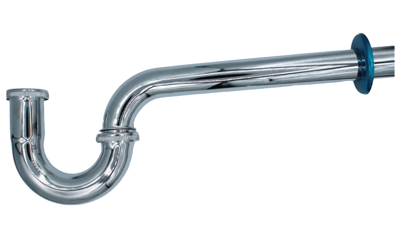 Trampa cromada para lavatorio 1 1/4” x 12”