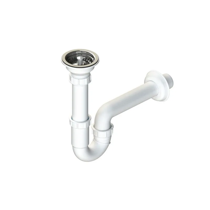 Válvula 4 1/2” + trampa simple "P"