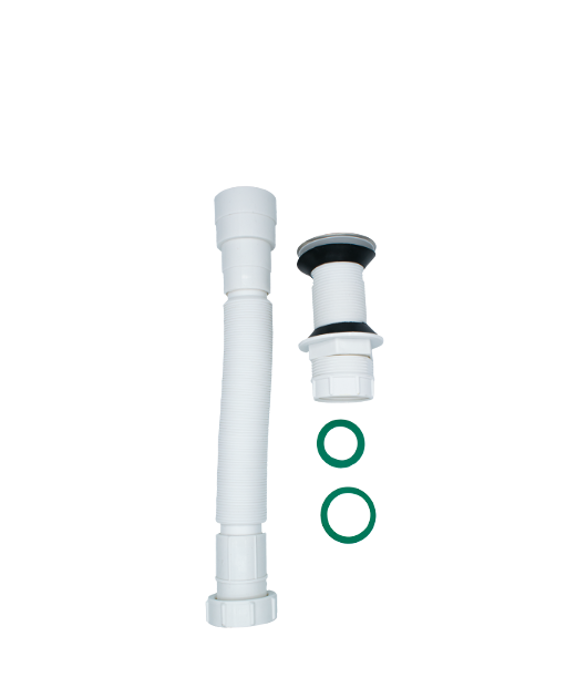 Trampa con desague + botón (T)