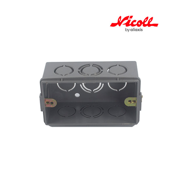Caja rectangular 4” X 2” Nicoll