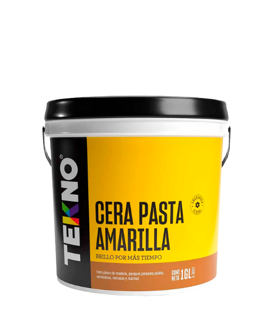 Cera en pasta amarilla balde plástico 5LT