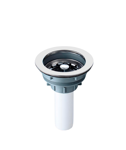Desagüe 4" plástico coleta PVC