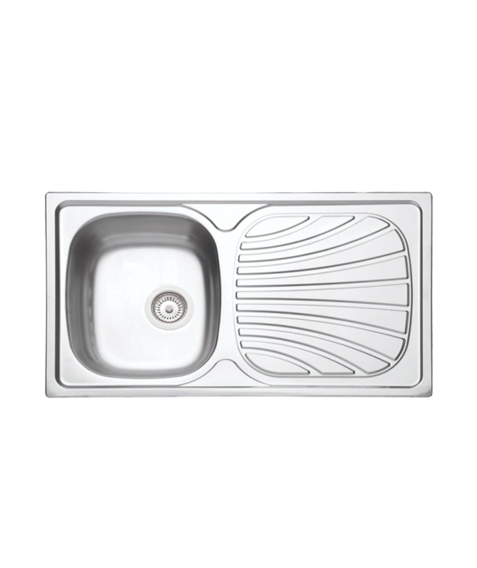 Fregadero acero inoxidable 78 x 43 1C