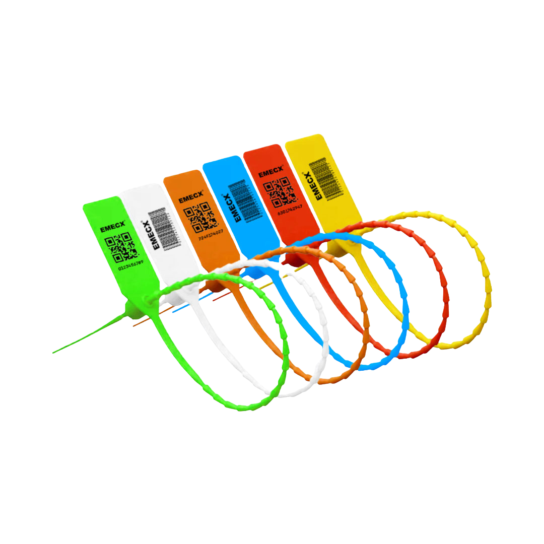 Precintos de seguridad de colores