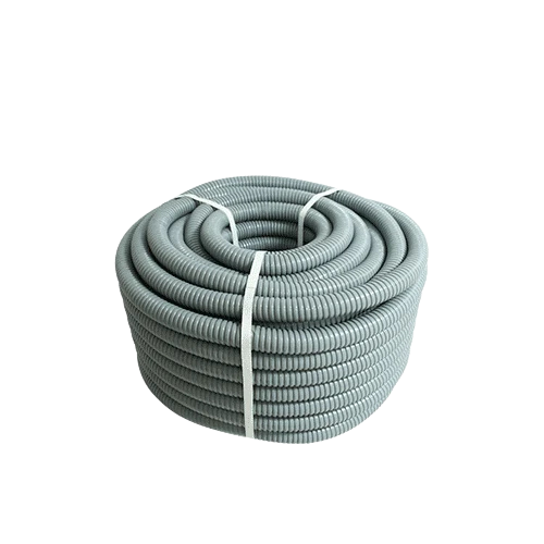 Tubería flexible con forro de PVC