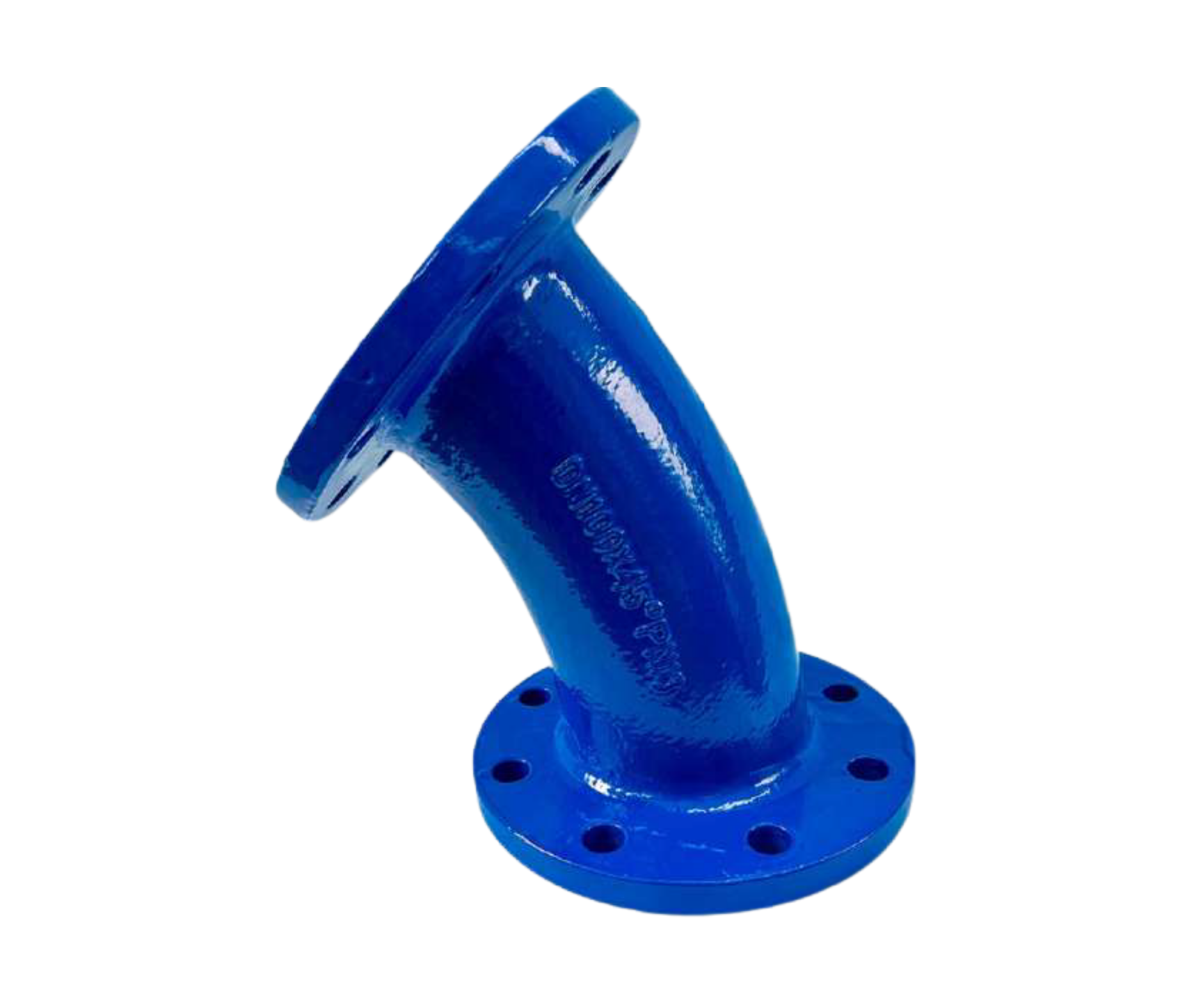 Codo bridado 45°