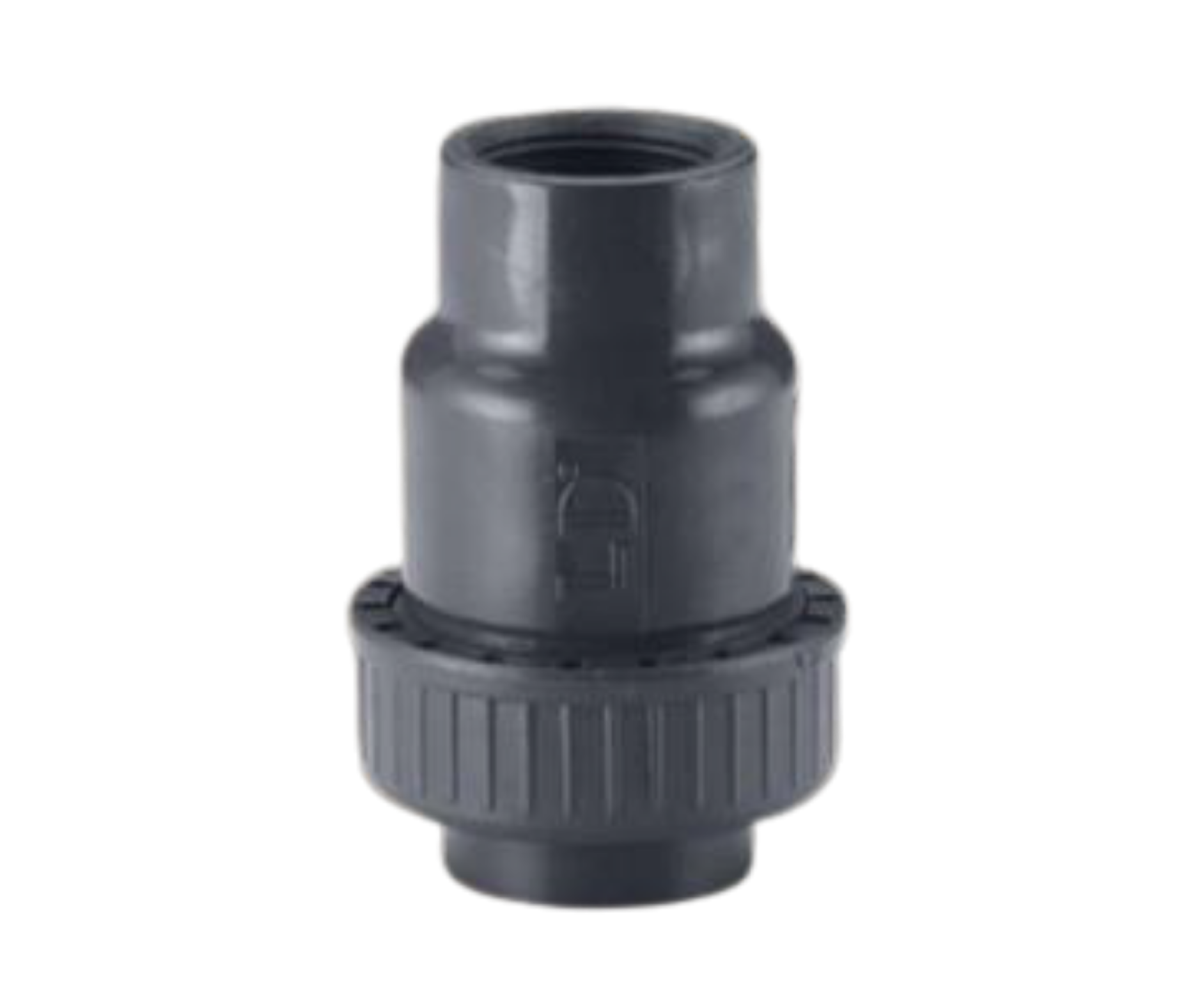 Válvula anti-retorno con cierre bola roscada