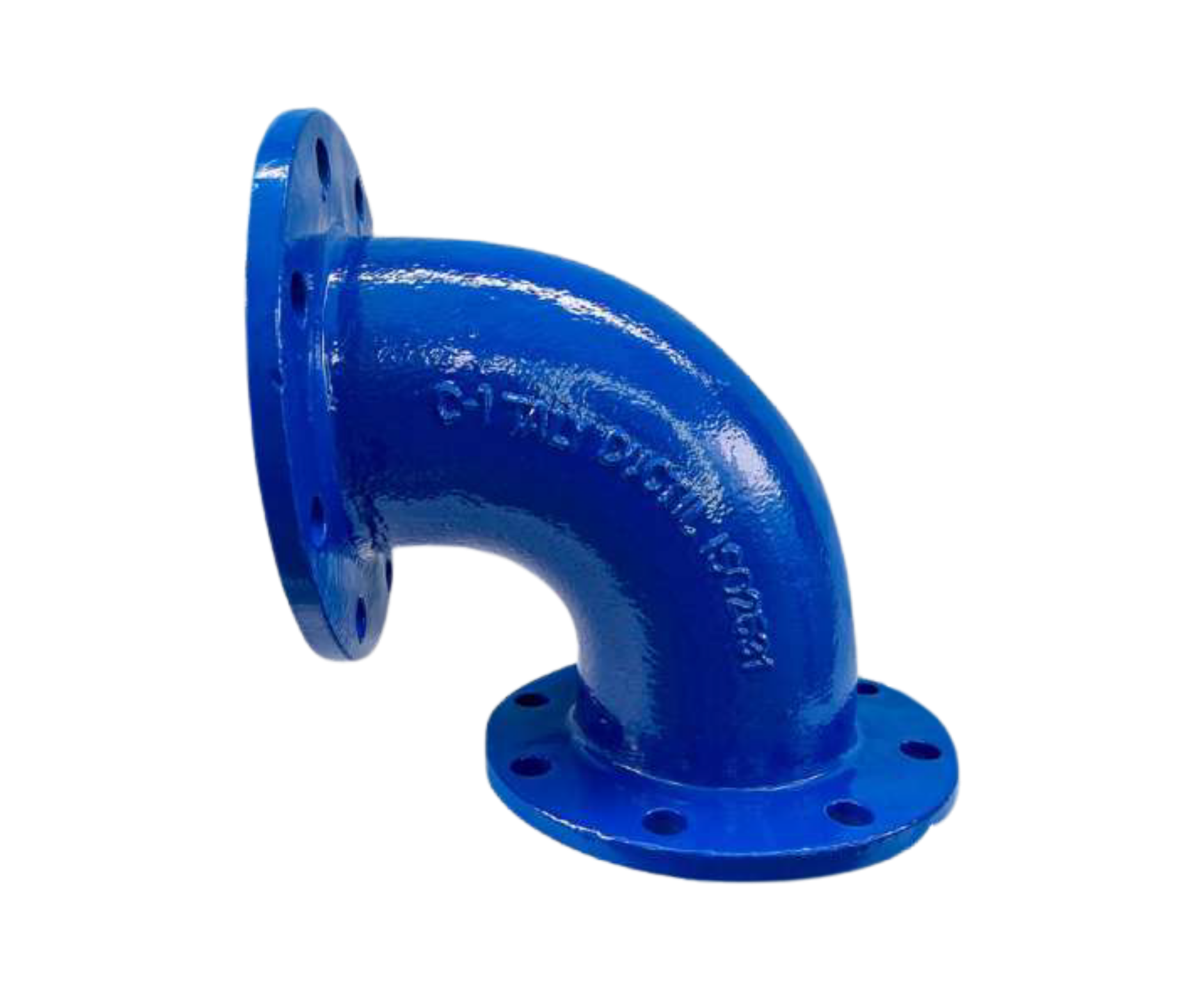 Codo bridado 90°