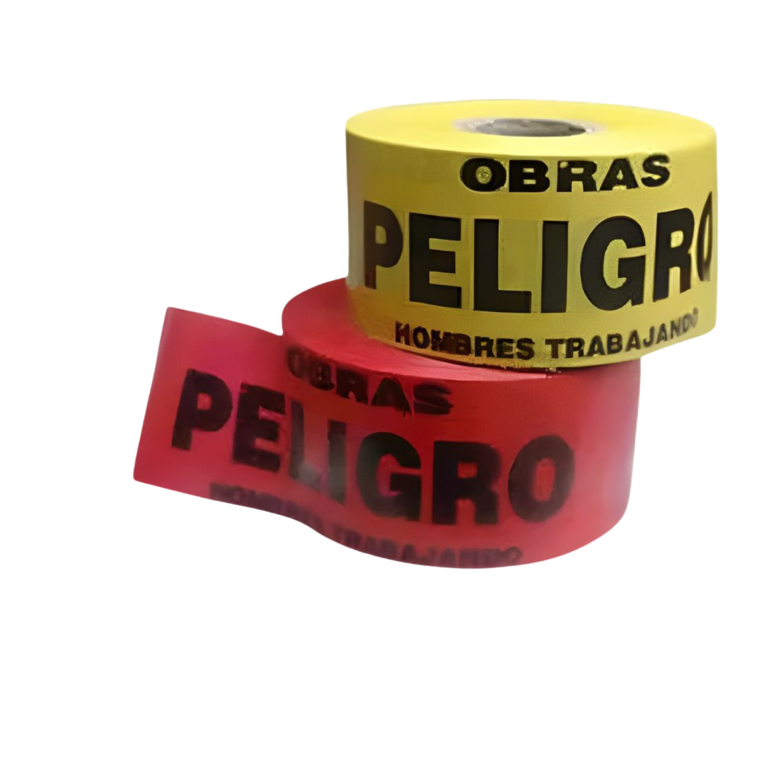 Cintas de señalización "obras"