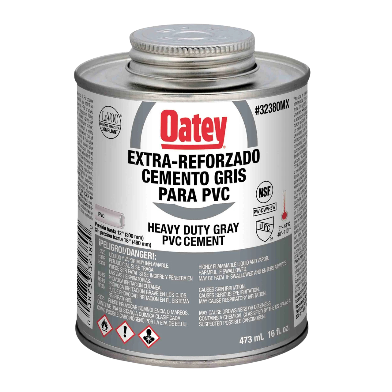 Cemento gris para PVC Extra Reforzado