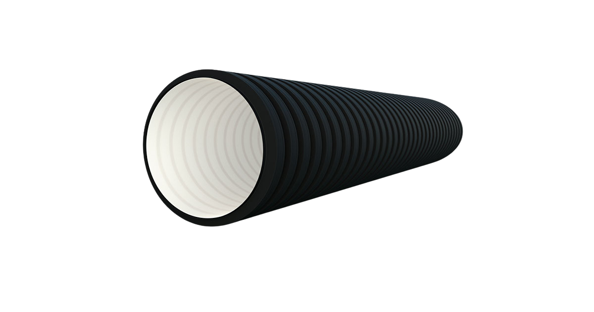 Tubo HDPE corrugado para saneamiento